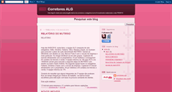 Desktop Screenshot of corretoresalg.blogspot.com