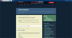 Desktop Screenshot of medcatalogcom.blogspot.com