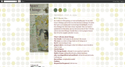 Desktop Screenshot of katessparechange.blogspot.com