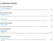 Tablet Screenshot of ledomainedanais.blogspot.com
