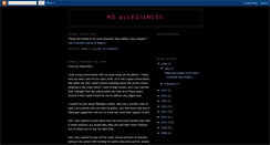 Desktop Screenshot of noallegiances.blogspot.com