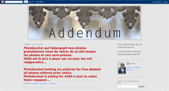 Desktop Screenshot of chandleraddendum.blogspot.com