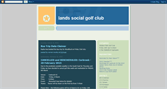 Desktop Screenshot of landsgolf.blogspot.com