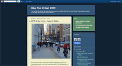 Desktop Screenshot of bikethestrike.blogspot.com