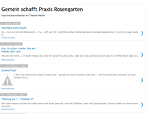 Tablet Screenshot of impro-theater-wedel.blogspot.com