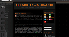 Desktop Screenshot of mrjoatmon.blogspot.com