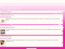 Tablet Screenshot of comomepeino.blogspot.com