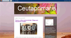 Desktop Screenshot of ceutaprimaria.blogspot.com