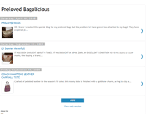 Tablet Screenshot of prelovedbagalicious.blogspot.com