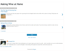 Tablet Screenshot of making-wine-at-home.blogspot.com