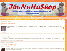 Tablet Screenshot of ibunuhashop.blogspot.com