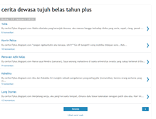 Tablet Screenshot of cerita17plus.blogspot.com