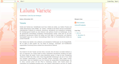 Desktop Screenshot of lalunavariete.blogspot.com