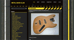 Desktop Screenshot of metalbassclub.blogspot.com