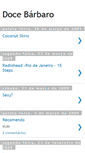 Mobile Screenshot of doce-barbaro.blogspot.com