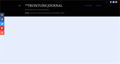 Desktop Screenshot of frontlinejournalbits.blogspot.com