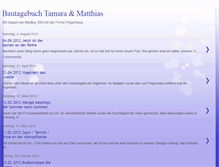 Tablet Screenshot of bautagebuchtammat.blogspot.com