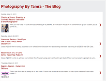 Tablet Screenshot of photographybytamra.blogspot.com