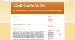 Desktop Screenshot of homegrownmedia.blogspot.com