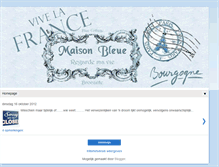 Tablet Screenshot of bleucottage.blogspot.com
