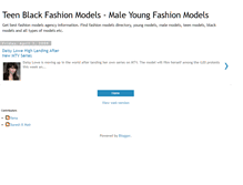 Tablet Screenshot of fashion-models-agency.blogspot.com