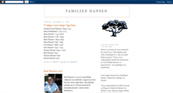 Desktop Screenshot of familie-hansen.blogspot.com