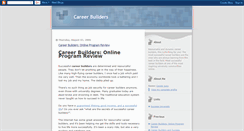 Desktop Screenshot of career-builders.blogspot.com