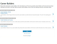 Tablet Screenshot of career-builders.blogspot.com