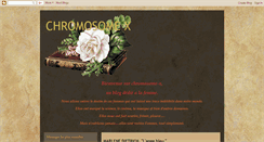 Desktop Screenshot of chromosomex-fleurdusoleil.blogspot.com