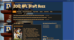 Desktop Screenshot of nfldraftbuzz.blogspot.com