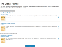 Tablet Screenshot of globalnomadab.blogspot.com