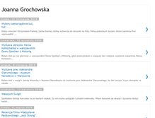Tablet Screenshot of joannagrochowska.blogspot.com