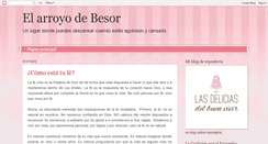 Desktop Screenshot of elarroyodebesor.blogspot.com