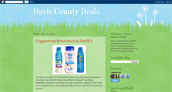 Desktop Screenshot of daviscountydeals.blogspot.com