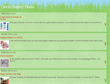 Tablet Screenshot of daviscountydeals.blogspot.com