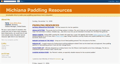 Desktop Screenshot of paddleresouces.blogspot.com