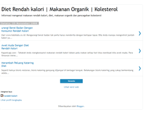 Tablet Screenshot of diet-rendah-kalori.blogspot.com