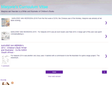 Tablet Screenshot of marjorie-cv.blogspot.com