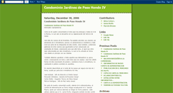 Desktop Screenshot of administracion-condominio.blogspot.com