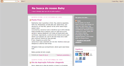 Desktop Screenshot of nabuscadonossoanjinho.blogspot.com