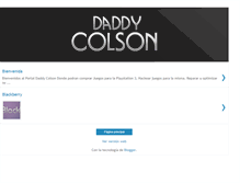 Tablet Screenshot of daddycolson.blogspot.com