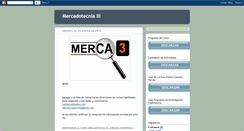 Desktop Screenshot of merca3vespertina.blogspot.com