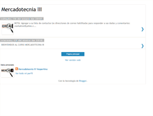 Tablet Screenshot of merca3vespertina.blogspot.com