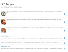 Tablet Screenshot of myhcgrecipes.blogspot.com