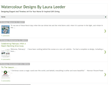 Tablet Screenshot of lauraleeder.blogspot.com