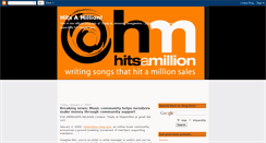 Desktop Screenshot of hitsamillion.blogspot.com