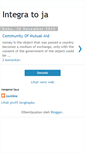 Mobile Screenshot of integratoja.blogspot.com