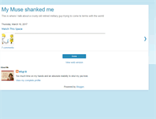 Tablet Screenshot of museshank.blogspot.com