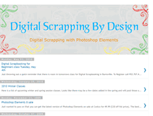 Tablet Screenshot of digitalscrappingbydesign.blogspot.com