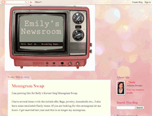 Tablet Screenshot of emilysnewsroom.blogspot.com